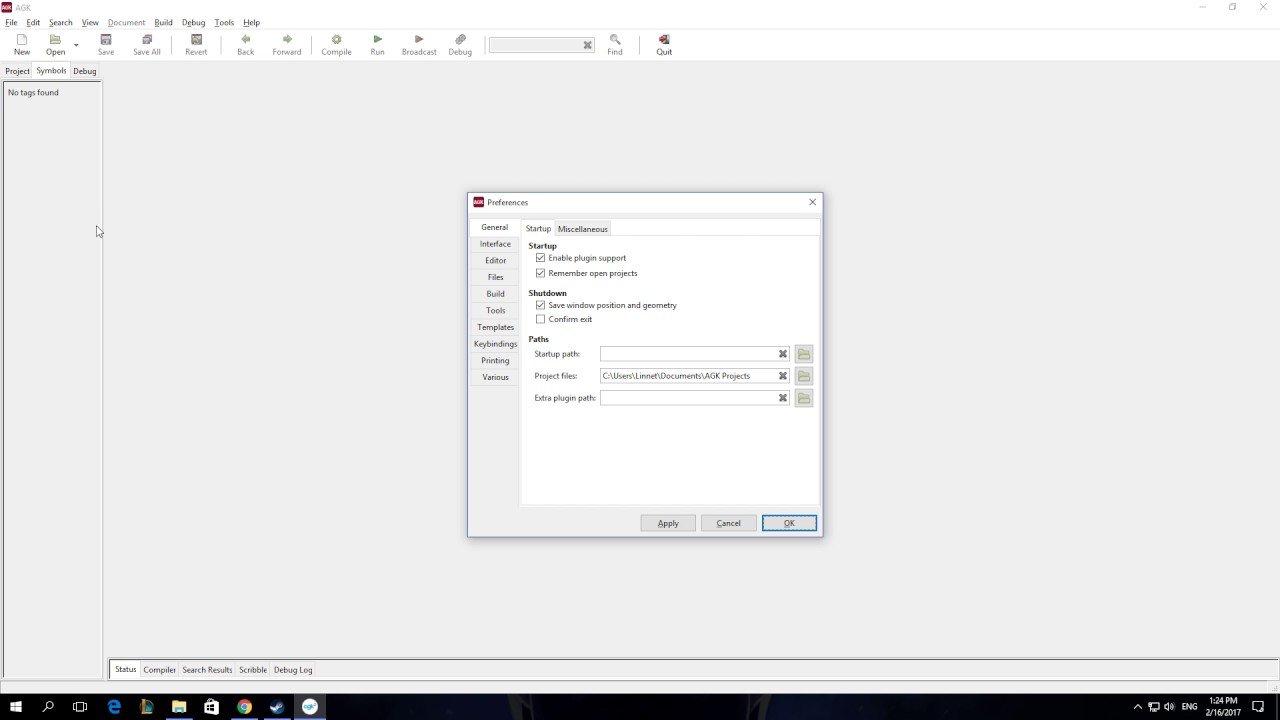 How To Enable Drag and Drop In App Game Kit AGK