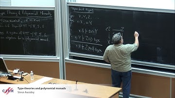 Steve Awodey: Type theories and polynomial monads​