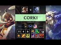 Corki Jungle vs Volibear - NA Diamond Patch 25.17
