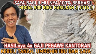 DIAJARIN LANGSUNG DARI 0 ‼️SAYA BAGI ILMU NYA 100% BERHASIL DARI USAHA INI KEBELI TANAH DAN UMROH 2X