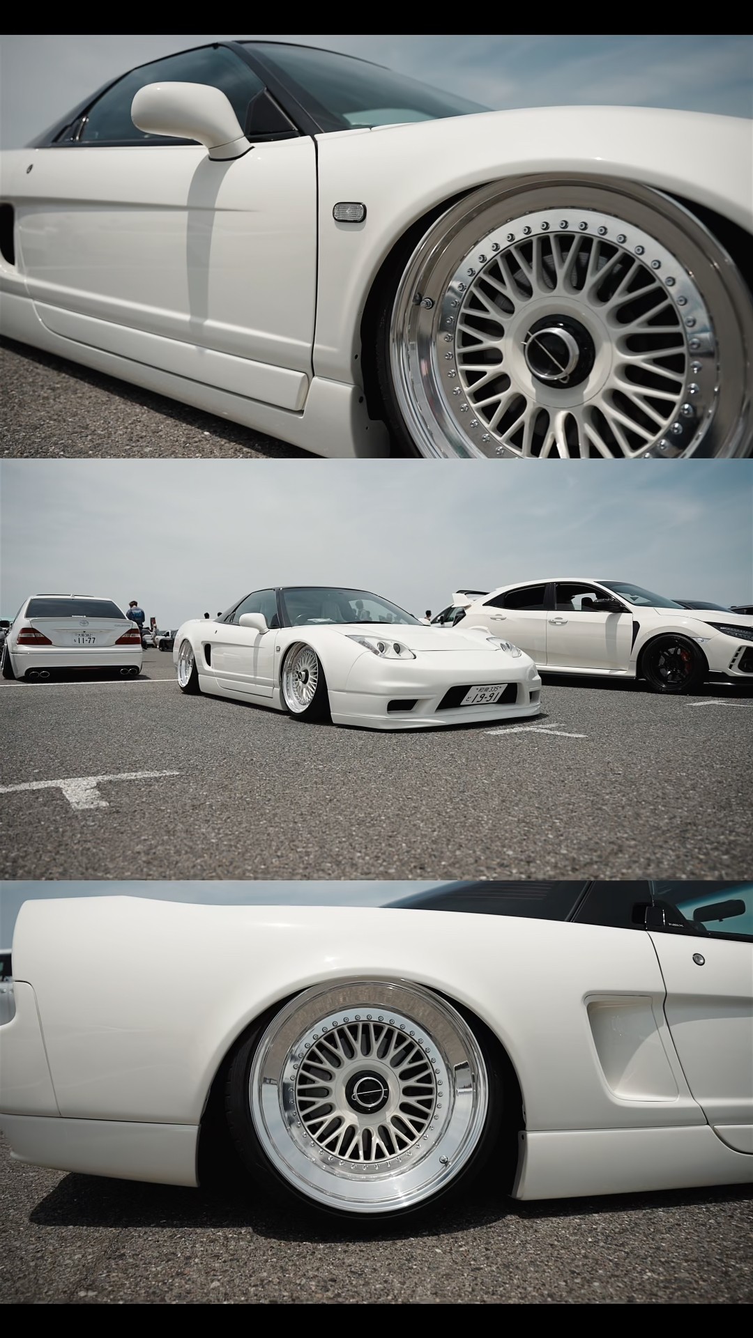 究極のローフォルム。ホンダ初代NSX。#BGProducts #NSX #JDM #深リム