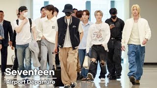 세븐틴(Seventeen) 김포공항 출국 | Seventeen Airport Departure [4K]