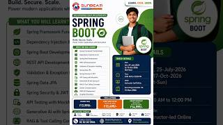 Learn Spring Boot | Lecture 1 | SunBeam IT Training Institute