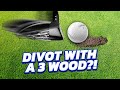 You should hit down on the golf ball with a 3 wood  simple golf tips