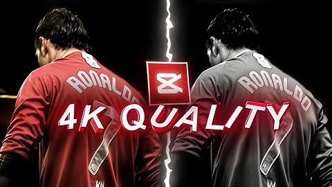 Capcut | Dark Glow CC + Enhance Video Quality Tutorial 🥶