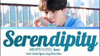 BTS JIMIN-Serendipity LYRICS (Color Coded Lyrics Eng/Rom/Han 가사)(FULL LENGTH EDITION)