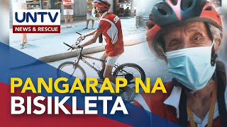 83-anyos na lolo na naglalakad mula Pasay hanggang Makati upang makapagtinda, binigyan ng bisikleta