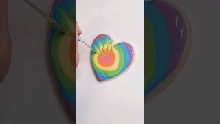 how to make a tye dye cookie* oddly satisfying cookie decorating
