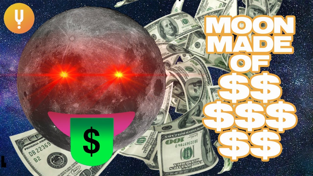 Documentary backdrop image for Moon's Secret Stash: Looting The Moon for Trillions of Dollars (2022)