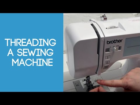 Threading a Brother FS40 Sewing Machine