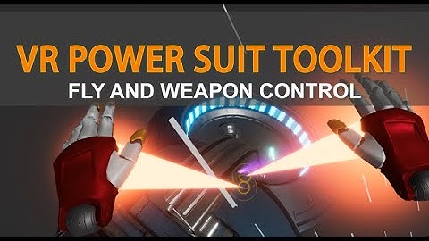 [FREE DEMO]I made an UNREAL ENGINE VR demo that let you fly like IRON MAN.