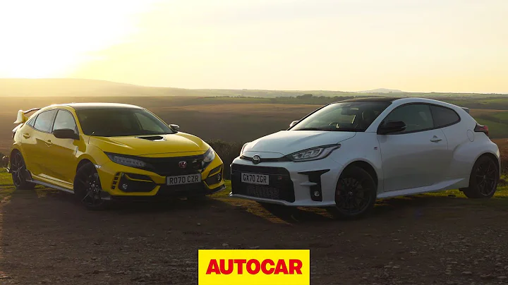 Toyota GR Yaris meets Honda Civic Type R | Which is 2020's best hot hatch? | Autocar