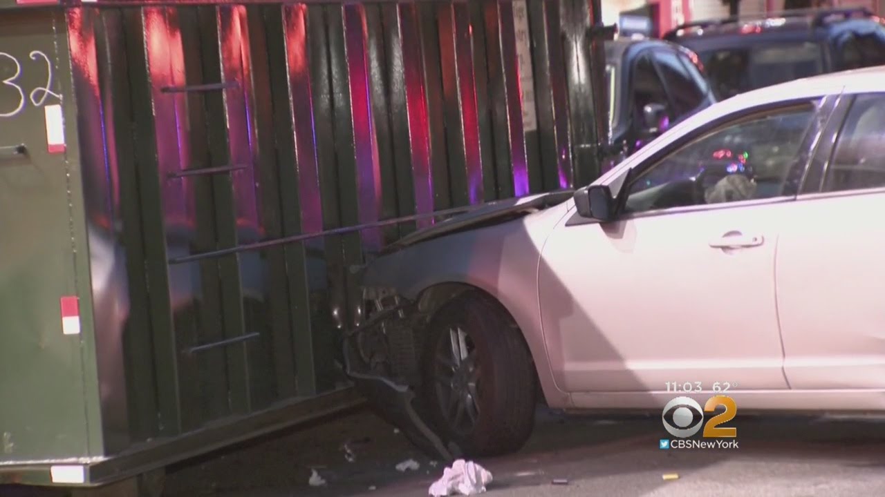 Unmarked Cop Car Crashes While Responding To Call For Shots Fired - YouTube
