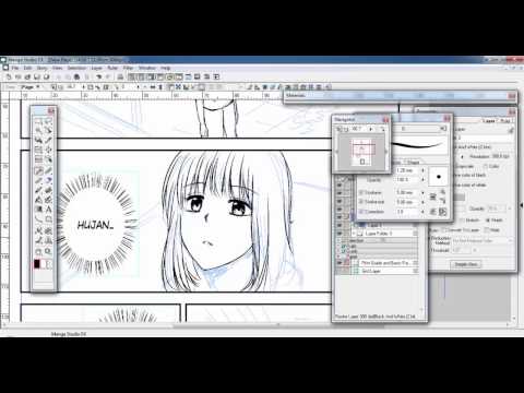 Tutorial Manga Studio EX 4 (From Dini Marlina)