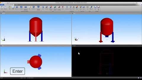 Component Modeller 03 | Tank Without Parameters, Legs | CADMATIC Academy