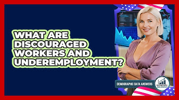 What Are Discouraged Workers And Underemployment? - Demographic Data Answers