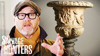 Drew’s Sculptor Pulls Off Convincing Rebuild of 19th Century Urn | Salvage Hunters: The Restorers