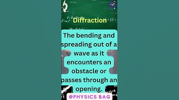 Diffraction ||Physics fundamentals, definitions, and laws