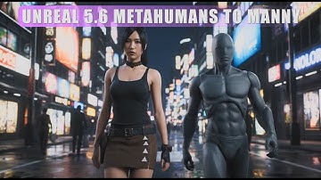 Unreal Engine 5.6: Meta Human to Manny Rig - 3rd Person Game
