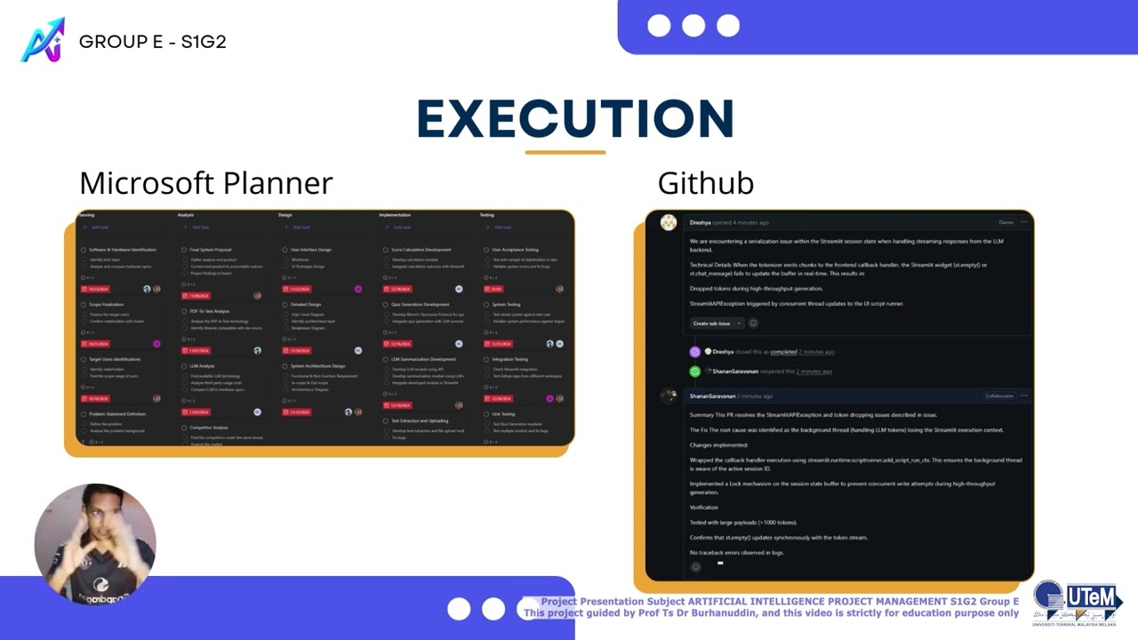 AI PROJECT MANAGEMENT'S PROJECT PRESENTATION: QUIZ MASTER AI