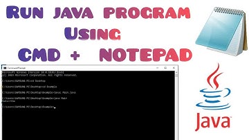 Run Java Program Using Notepad & CMD(Command Prompt)