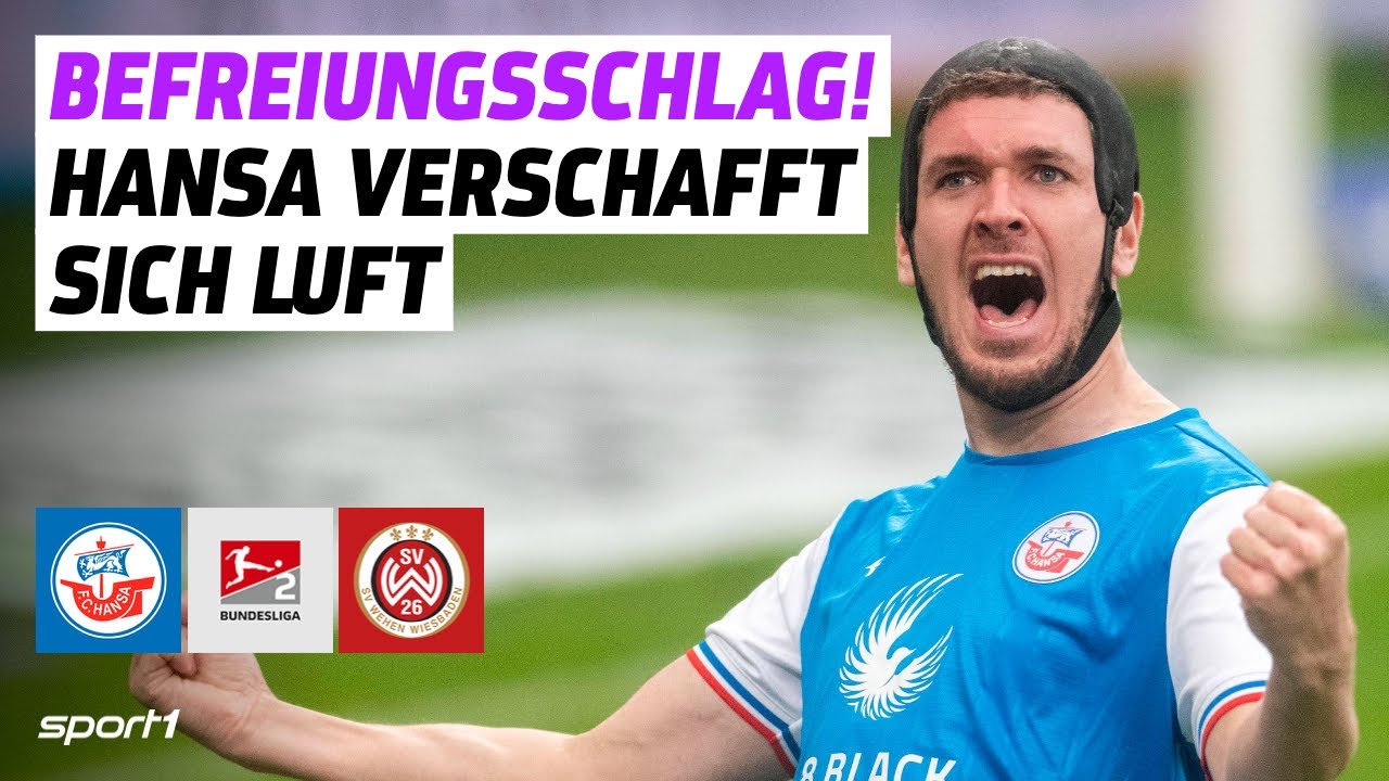 FC Hansa Rostock - 1. FC Kaiserslautern | 2. Bundesliga Tore und Highlights 24. Spieltag