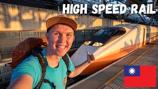 FIRST Time On High Speed Train - How Easy is Taiwan&#39;s 🇹🇼 Public Transportation?