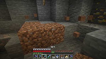 Blocked by invisible Blocks - Minecraft