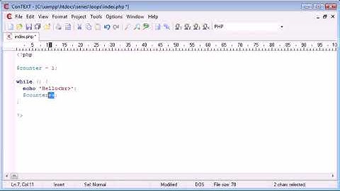 Beginner PHP Tutorial 25 of 200 (while Loop ‏)