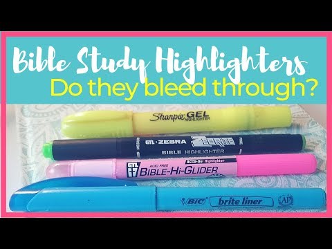 10 Best Bible Highlighters Reviewed and Rated in 2023 - Art Ltd Magazine