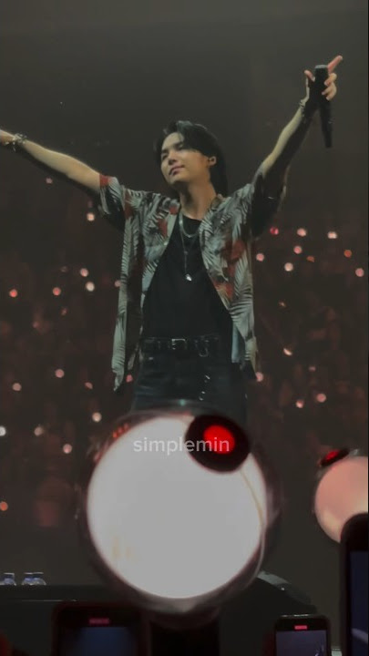 SDL Agust D , somebody does love but I’m thinking ‘bout Min yoongi ! #bts #suga #yoongi #agustdtour