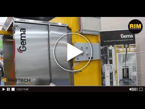 Electrostatic Coating Technology with GEMA at FABTECH 2019