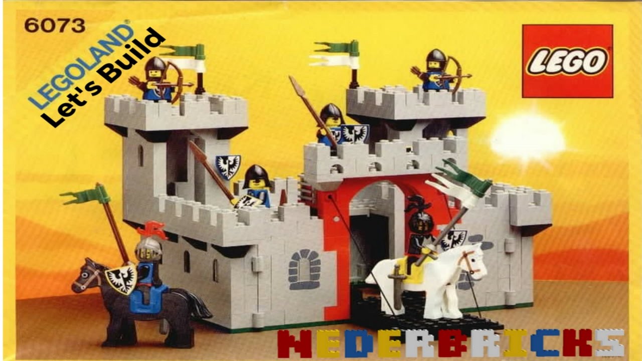 Lego 6073-1: Knight's Castle Let's build #1 - YouTube