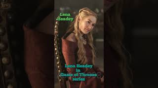 Lena Headey in the series Game of Thrones | Cersei Lannister