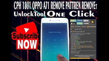 CPH 1801 (OPPO A71) PATTEN REMOVE ONE CLICK UNLOCK TOOL WITHOUT TEST POINT