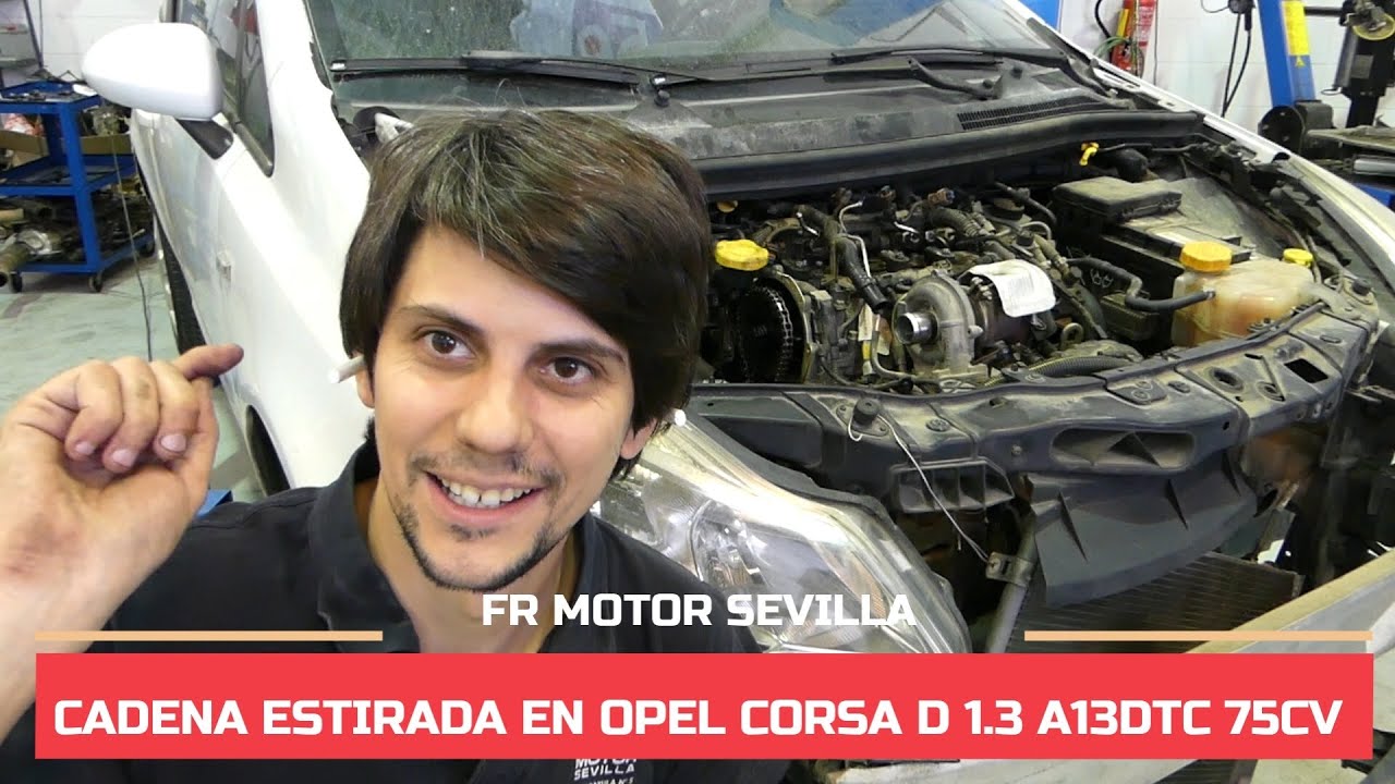 CADENA DE DISTRIBUCIÓN ESTIRADA EN OPEL CORSA D 1.3CDTI A13DTC -