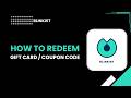How to redeem a gift card  coupon code in blinkist