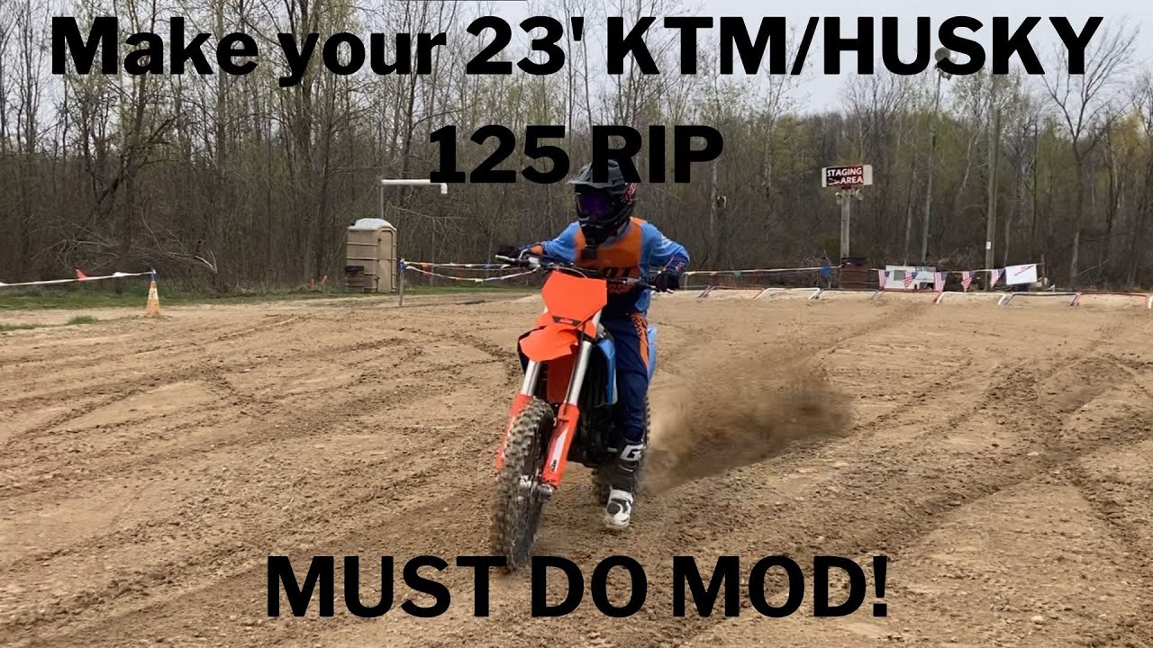MUST DO MOD! | 2023 KTM HUSQVARNA 125 ECU Remmap