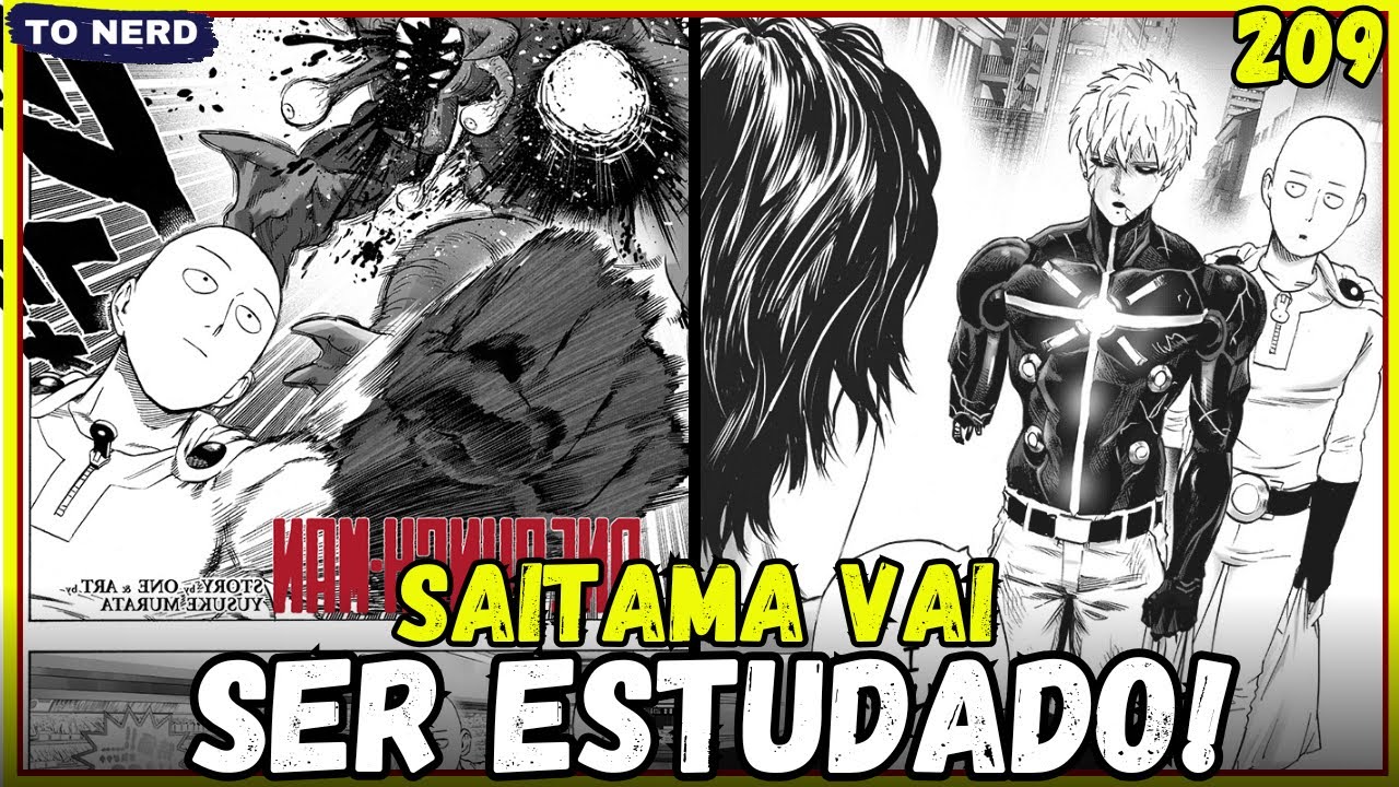 One Punch Man 209: Saitama Vai Ser Estudado?! A Nova Saga Começou! 🥊💥
