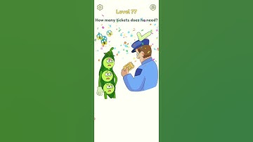 #Dop 2🔥delete one part #level 77 walk-through gameplay #shorts android gameplay Dop 2 #viral #short