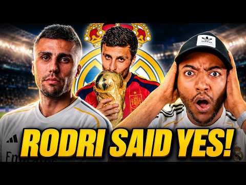 Video RODRI WANT REAL MADRID! Florentino Pérez Is RECONSIDERING the Move?!