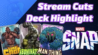 Luke Cage's Toxic Man-Thing - Marvel SNAP Deck Highlight & Gameplay