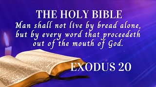 EXODUS 20   (Dramatized Bible audio)