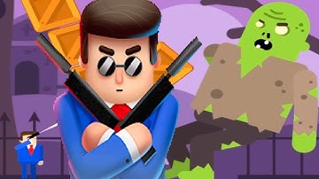 Mr Bullet Gameplay Part 1 - Perfect Shot ( ios, Android )
