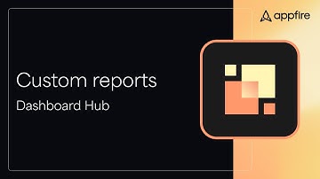 Build a custom Dashboard Hub report from any API — start to chart in minutes