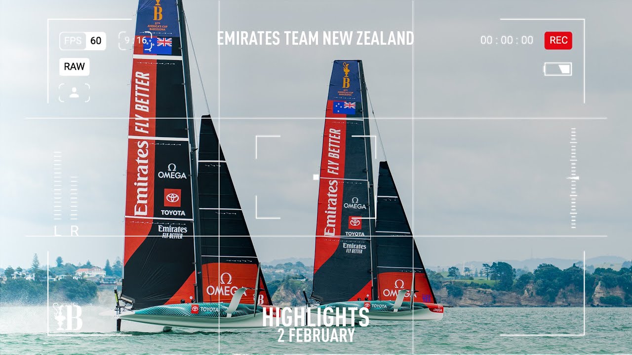 Epic Emirates Team New Zealand Wins Louis Vuitton America's Cup World  Series In New York