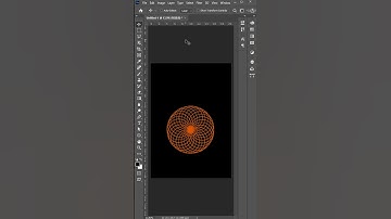 How to Create the Circle Design in Photoshop short Video #Learnphotoshop #tutorial