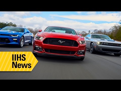A range of ratings for American muscle cars - IIHS News