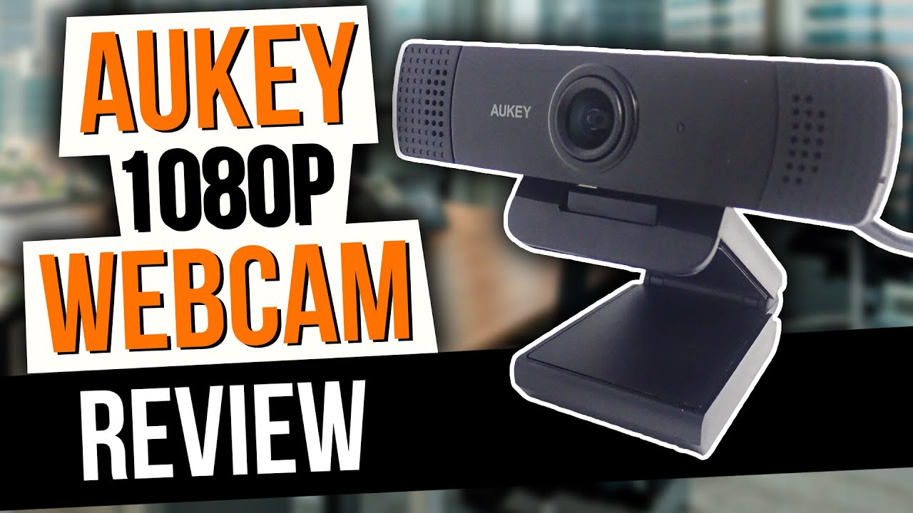 AUKEY 1080P Webcam Unboxing, Setup and Review!! 