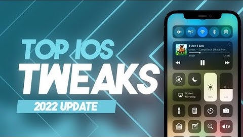 Best Tweaks Compatible with XinaA15 iOS 15 - 15.1.1 Jailbreak